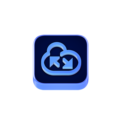 Иконка API II в верхнем меню с современным, лаконичным дизайном